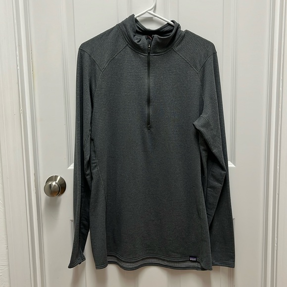Patagonia Men's Capilene Midweight Quarter Zip Neck - size XL - Picture 3 of 9